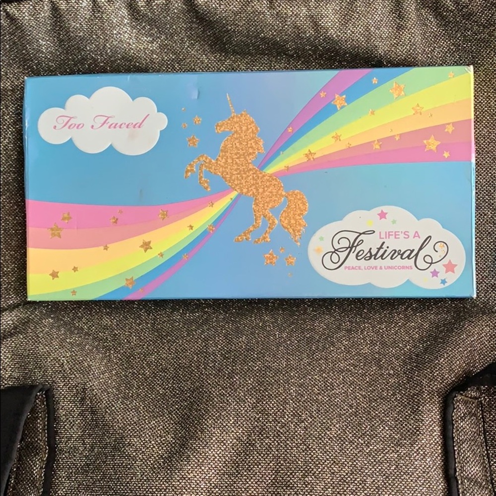 Too faced “life’s a festival” palette